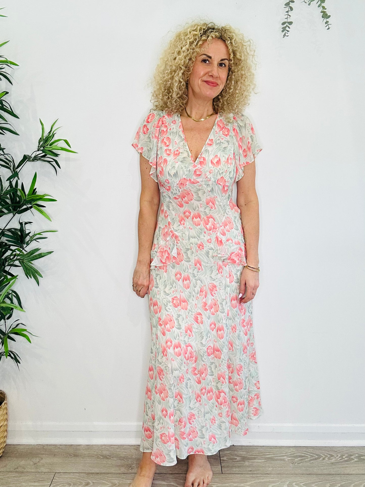 Silk Evie Dress - Size M