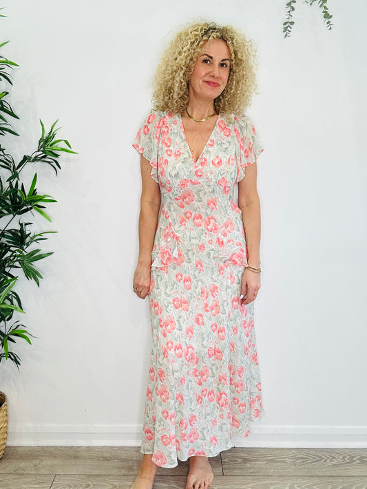 Silk Evie Dress - Size M