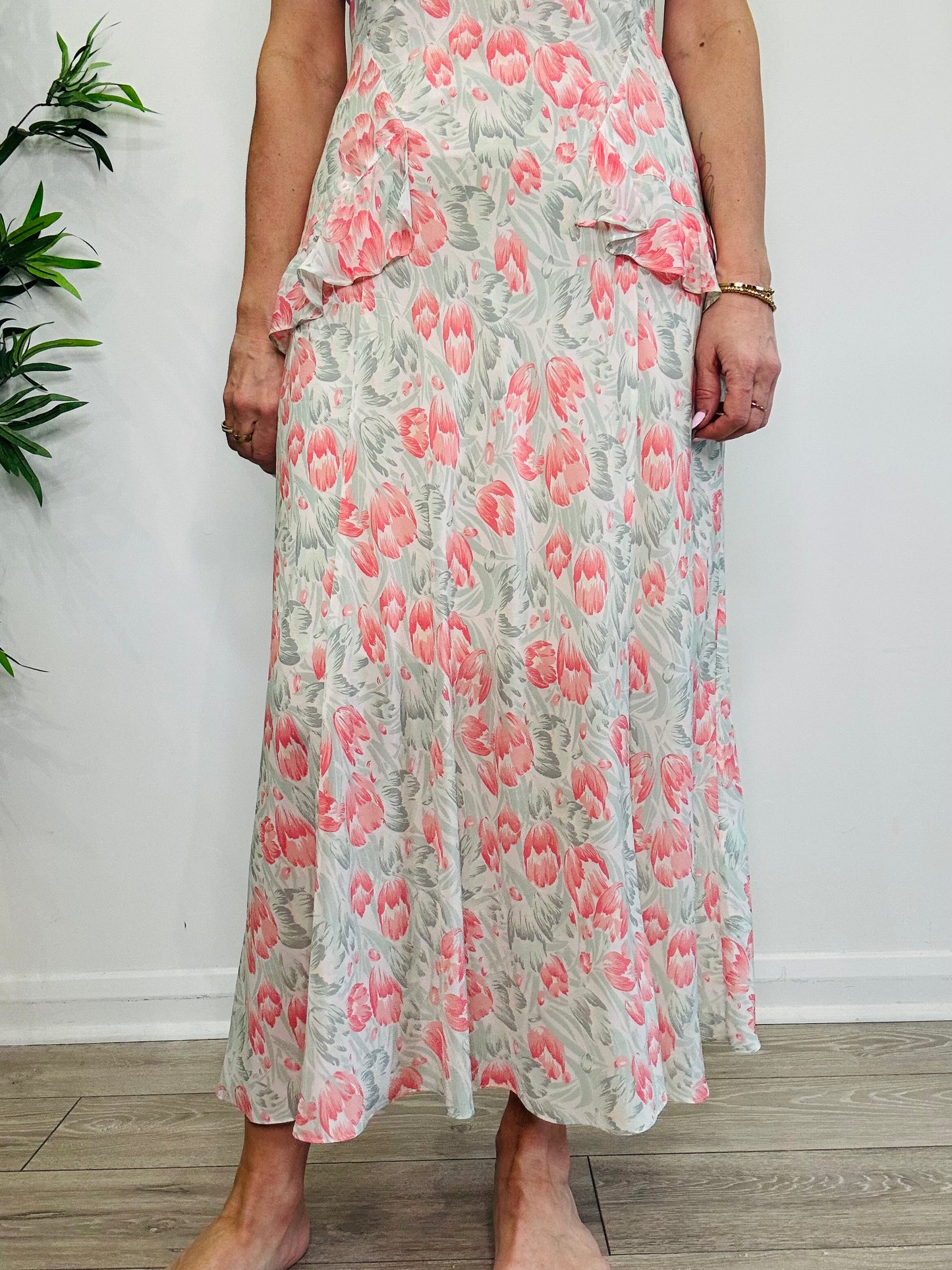 Silk Evie Dress - Size M