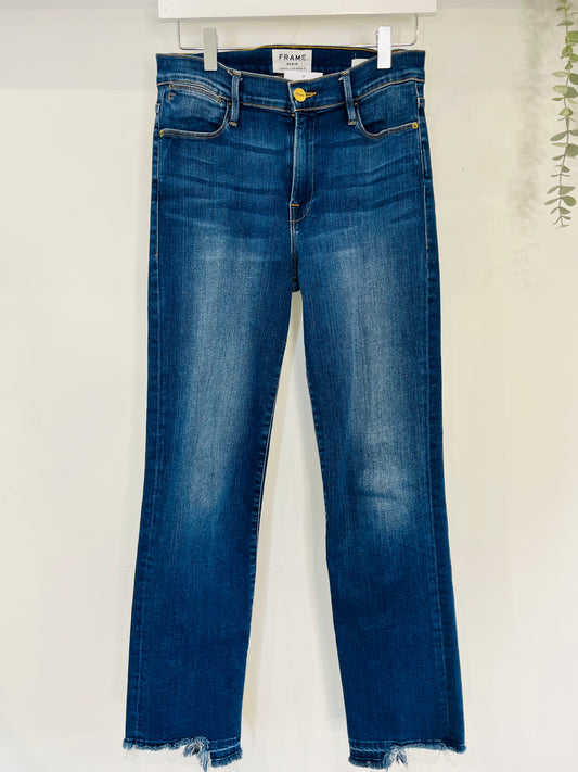 Le High Straight Jeans - Size 27