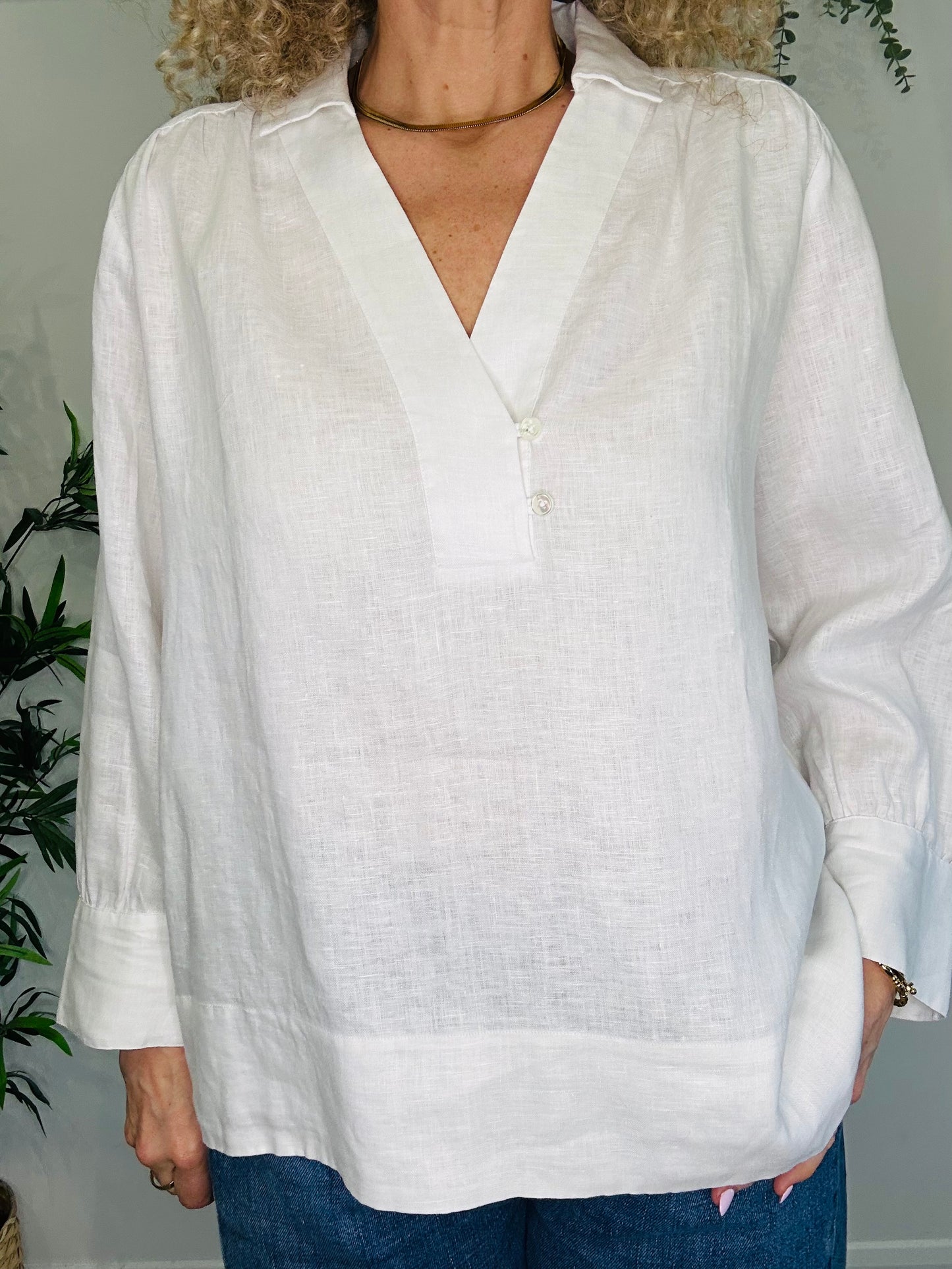 Linen Shirt - Size 4