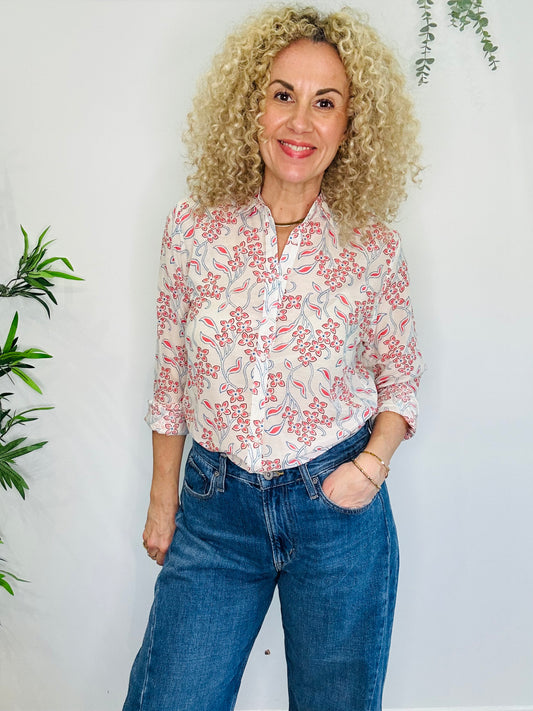 Floral Shirt - Size XS