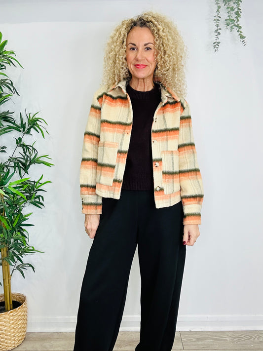 Check Jacket - Size 36