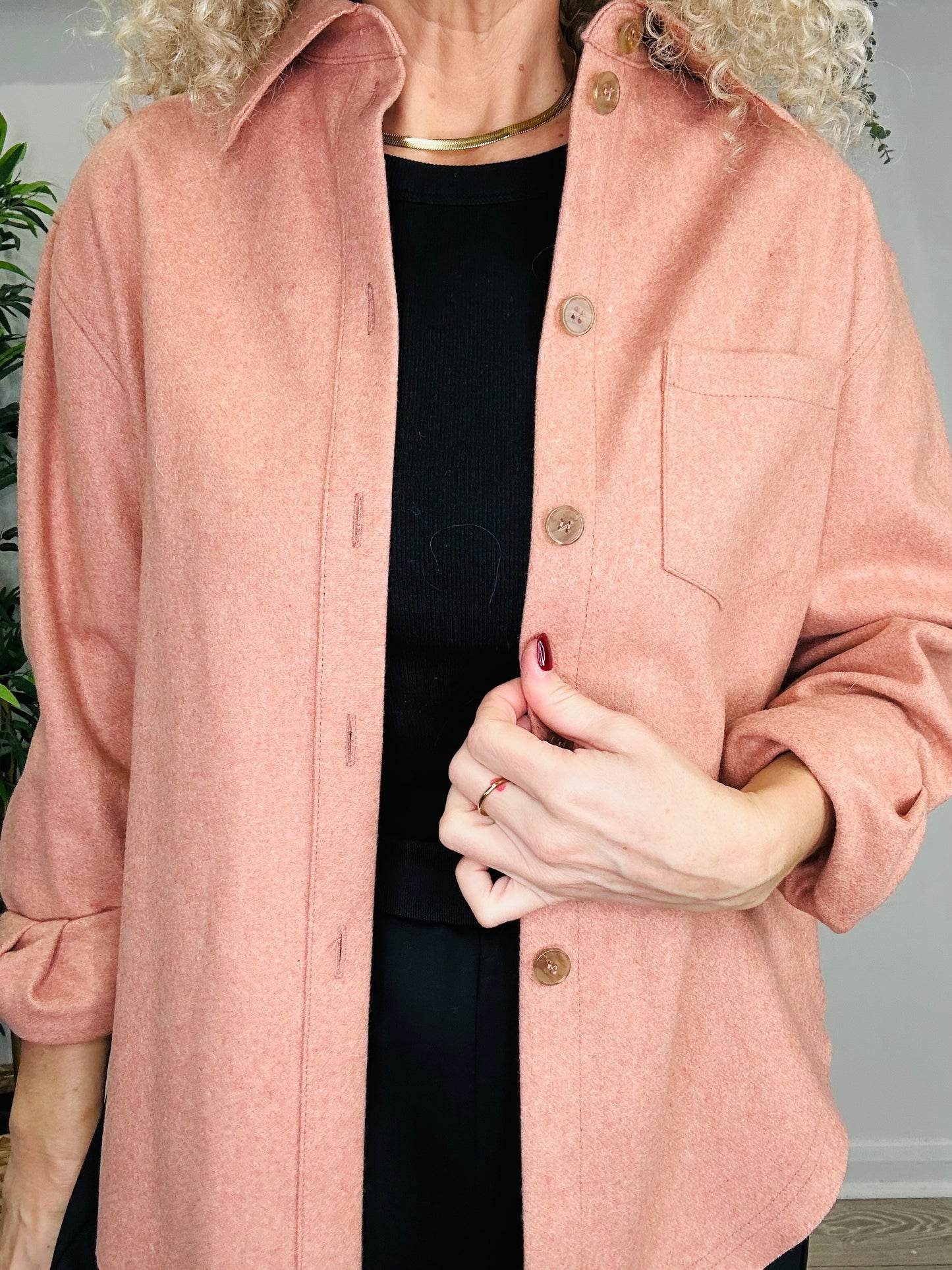 Wool Shirt - Size 34