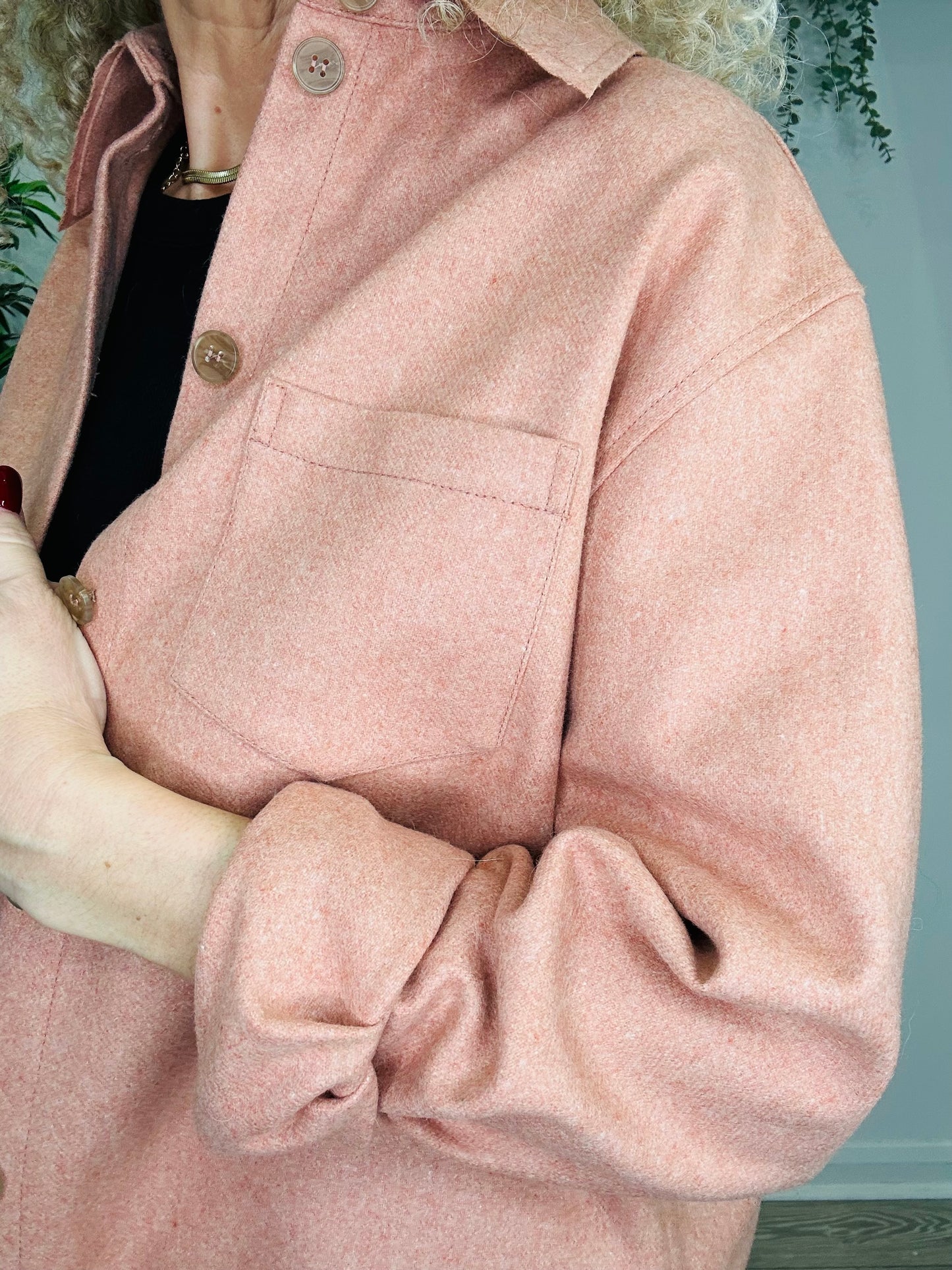 Wool Shirt - Size 34