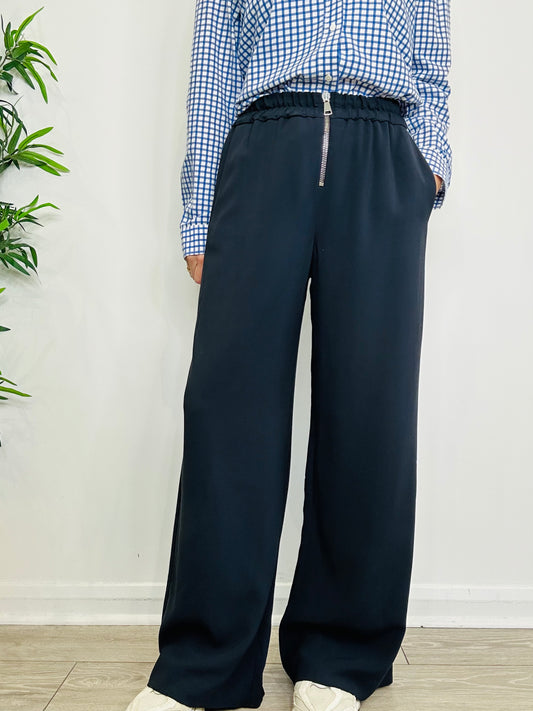 Wide Leg Trousers - Size 40