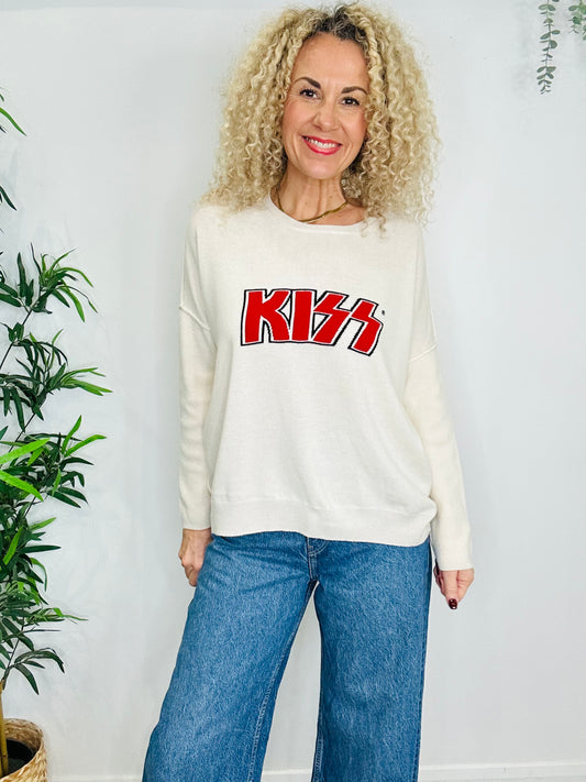 Kiss Jumper - Size L