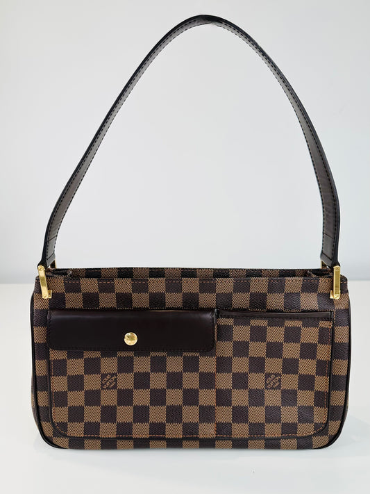 Damier Ebene Aubagne Shoulder Bag