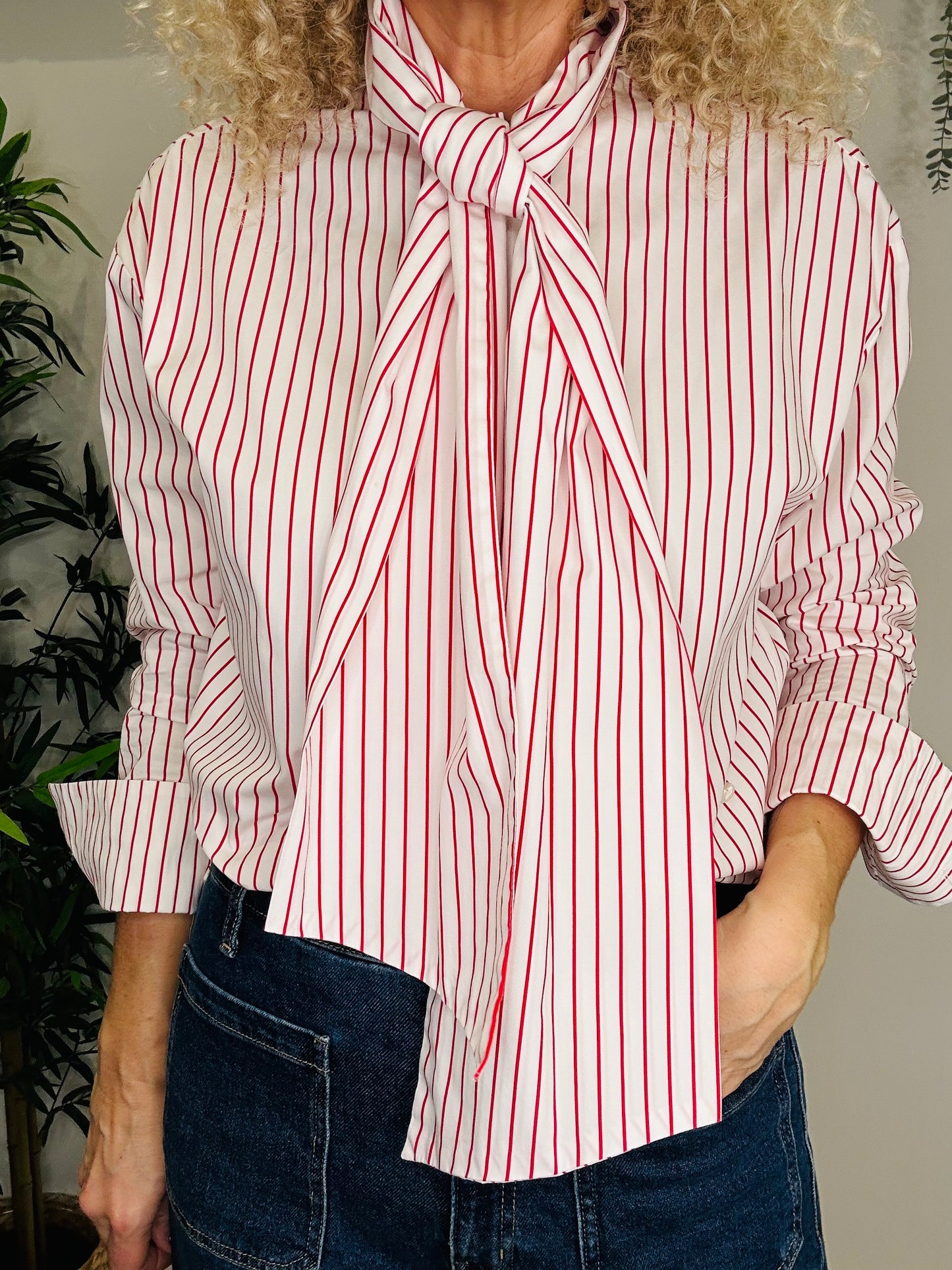 Striped Cotton Shirt - Size 42IT