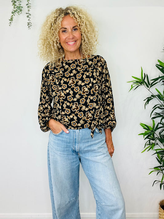 Floral Top - Size 36