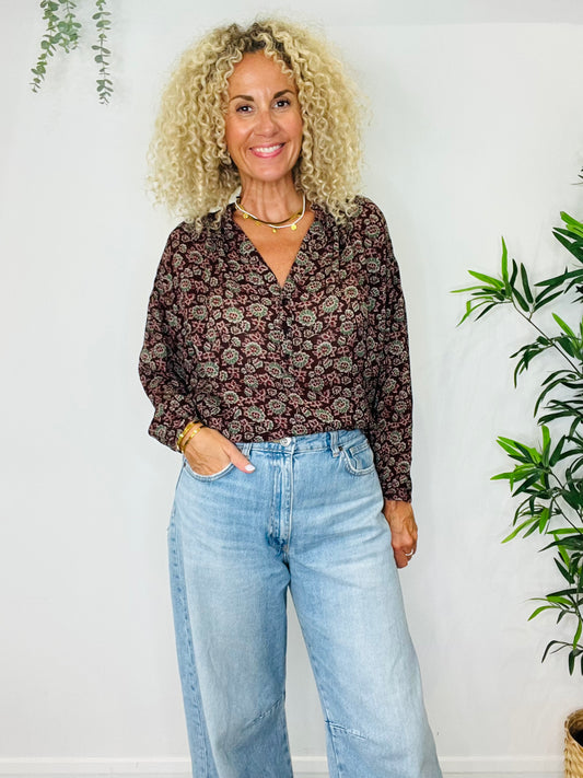 Floral Blouse - Size 36