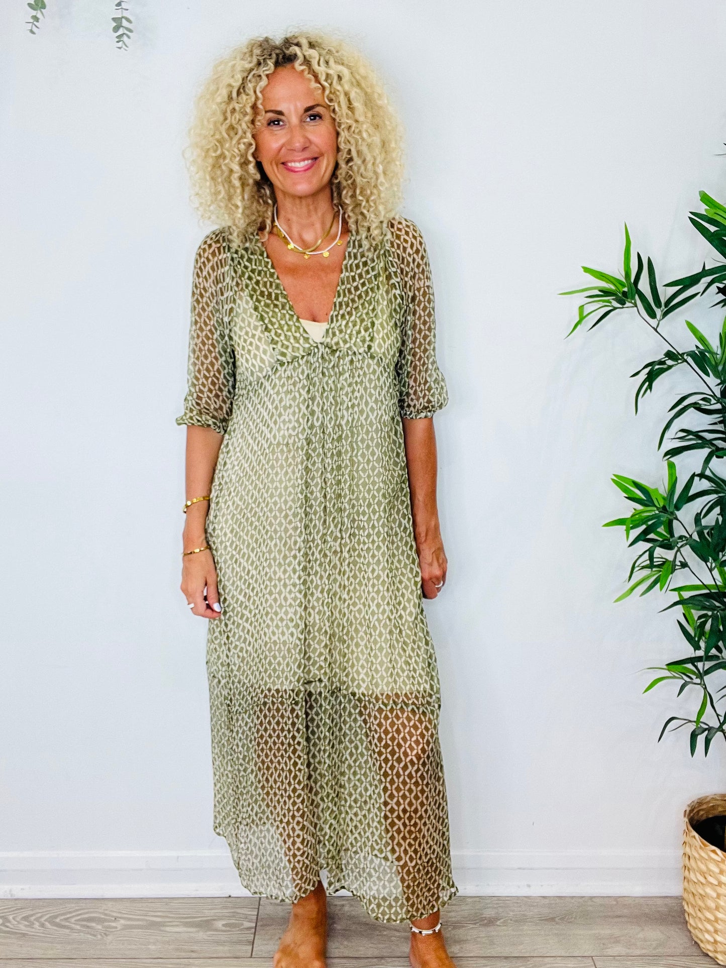 Silk Beach Cover Up - O/S