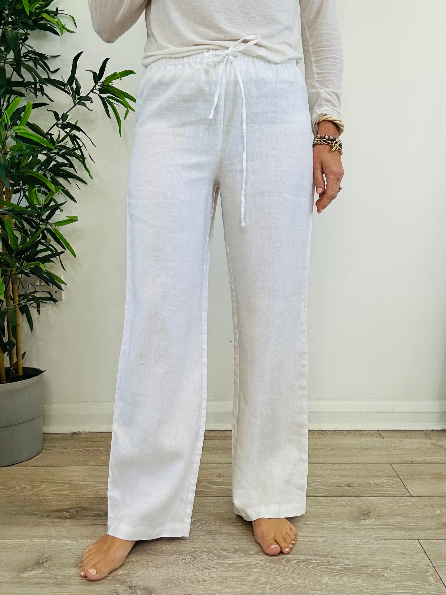 Linen Trousers - Size XS