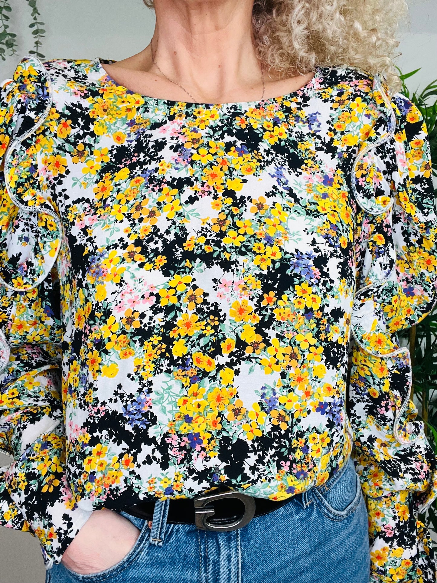 Floral Top - Size 38