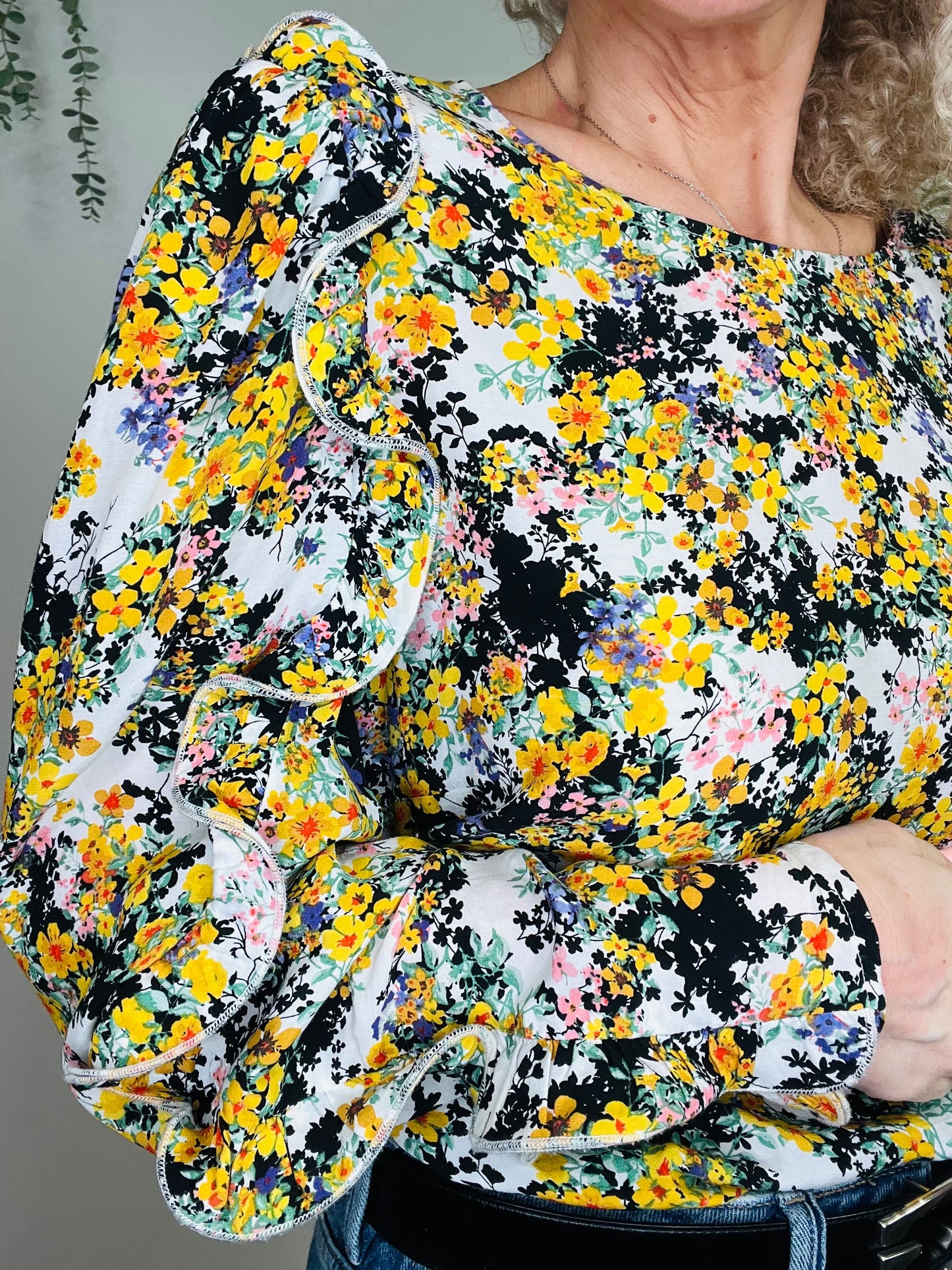 Floral Top - Size 38