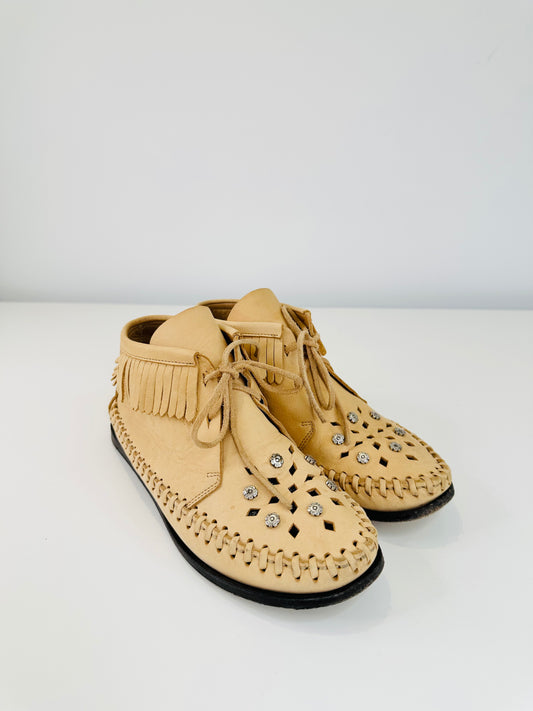 Felsa Leather Moccasins - Size 41