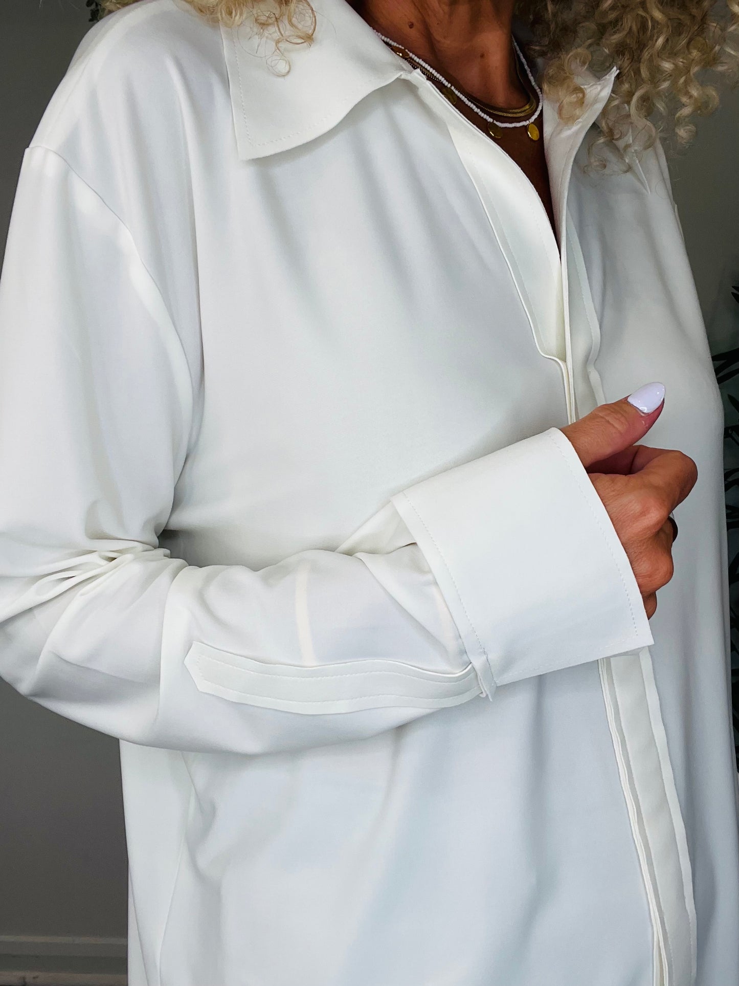 Stretch Jersey Shirt - Size 38