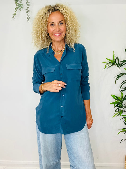 Silk Shirt - Size L