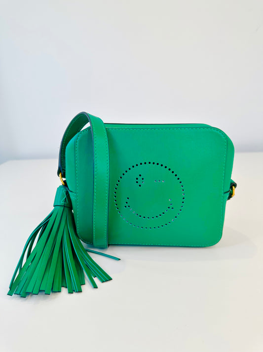 Smiley Leather Crossbody Bag