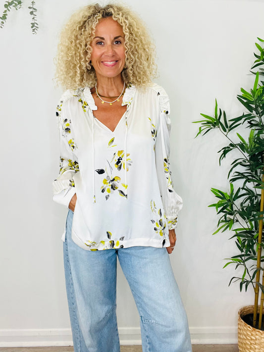 Floral Blouse - Size 36