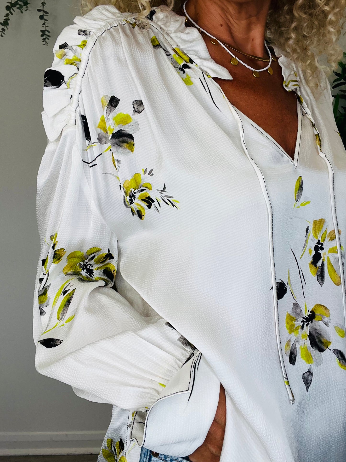 Floral Blouse - Size 36