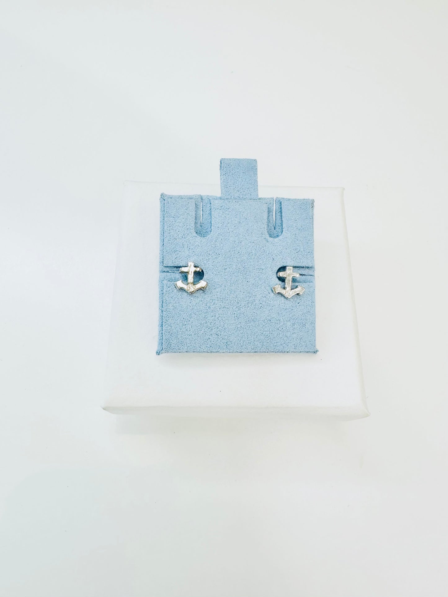 Anchor Stud Earrings