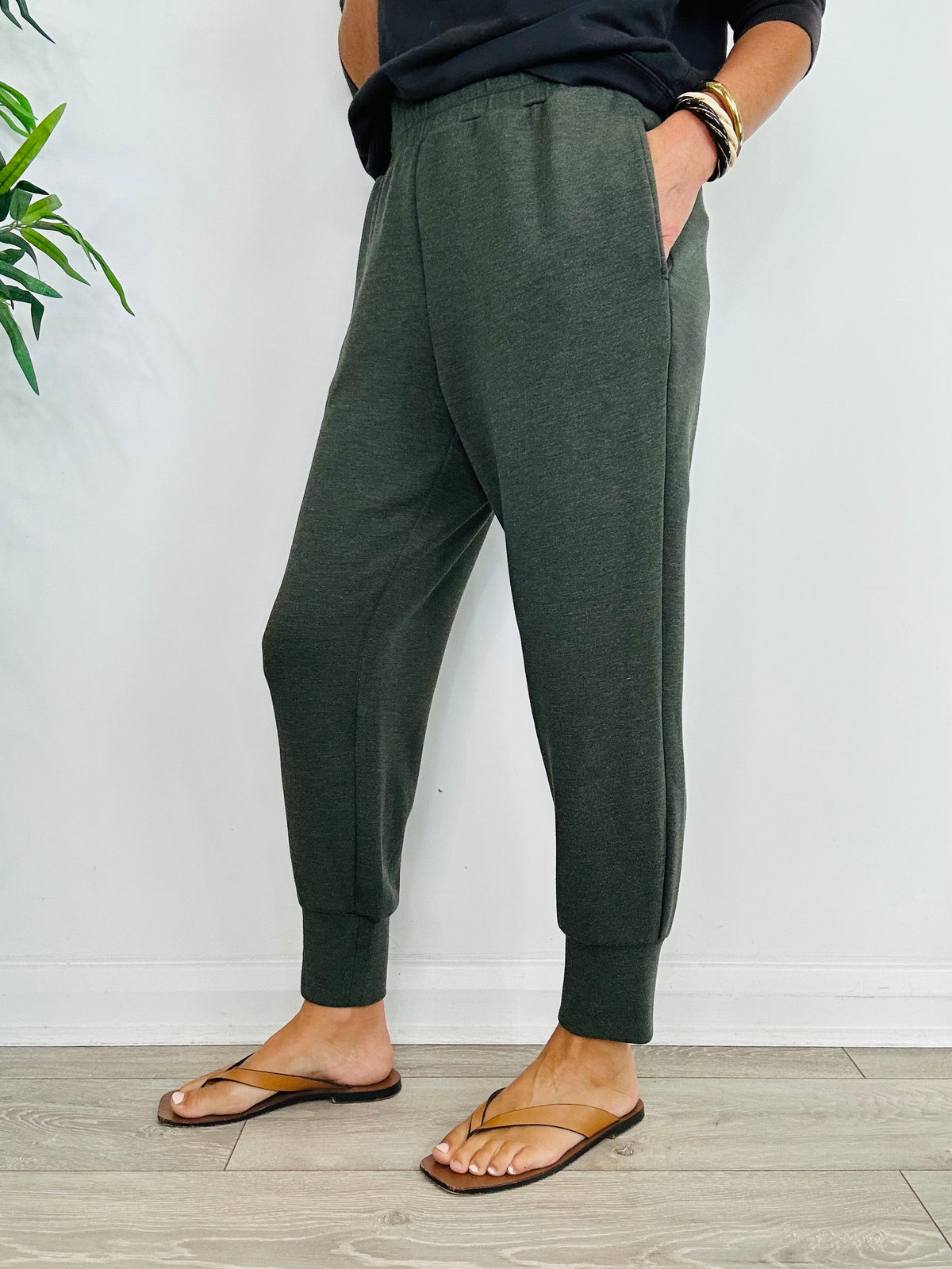 Double Soft Joggers - Size M