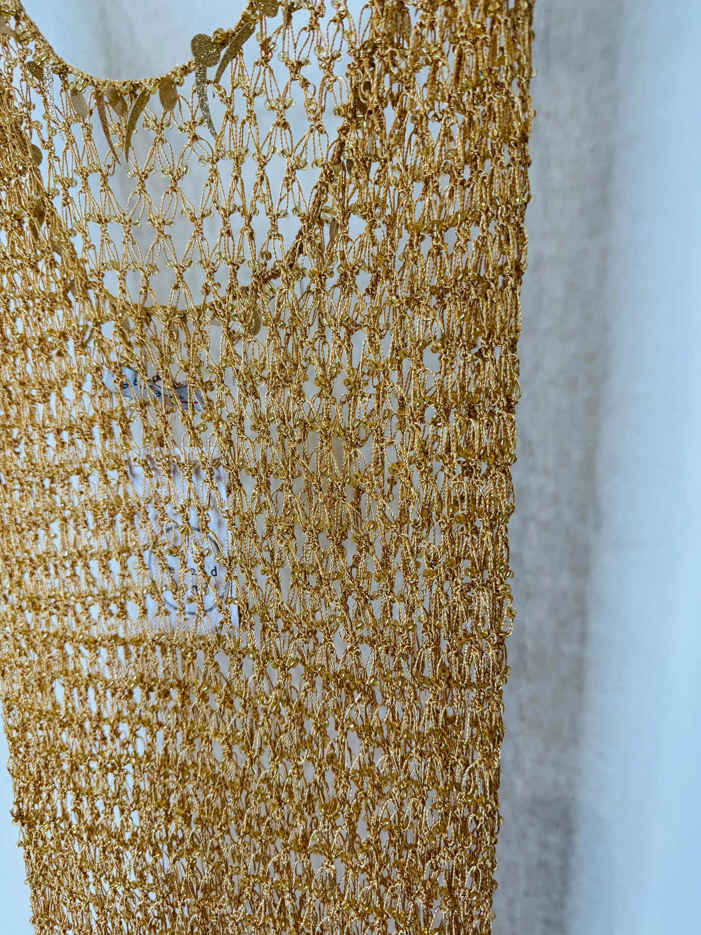 Beaded Maxi Dress - O/S