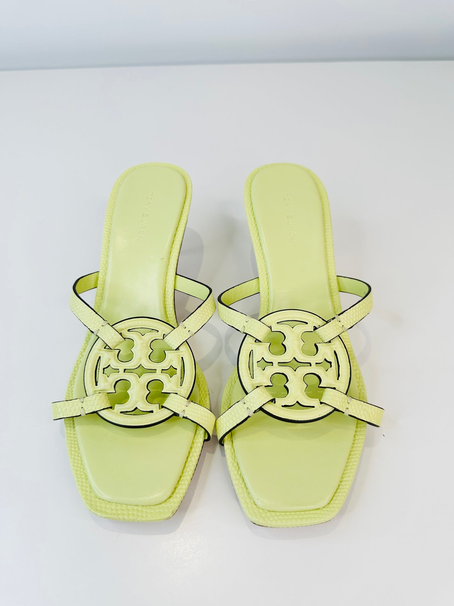 Logo Leather Sandals - Size 38