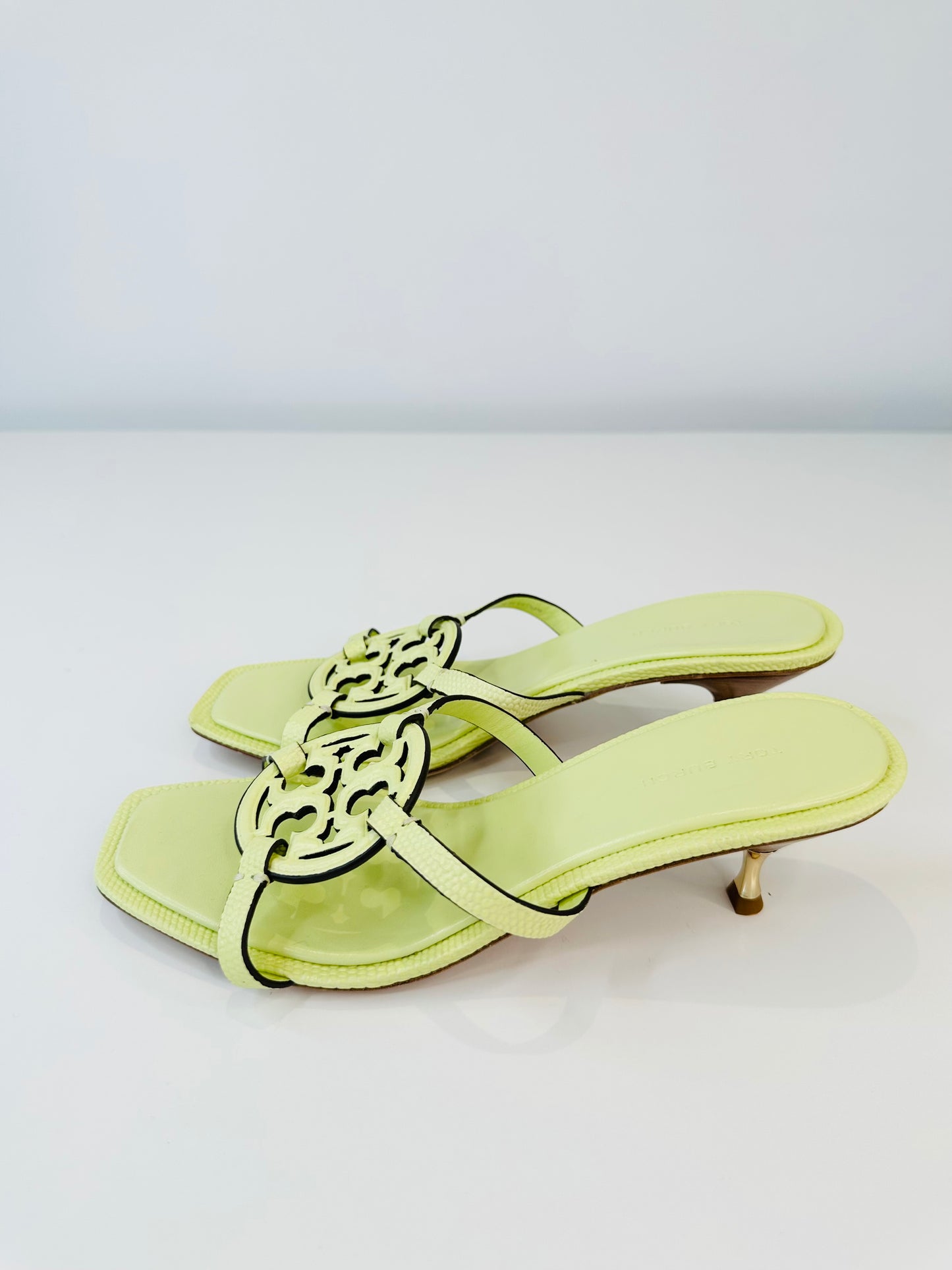 Logo Leather Sandals - Size 38