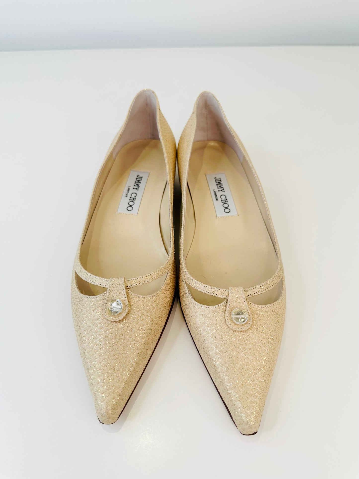 Auria Glitter Pumps - Size 38