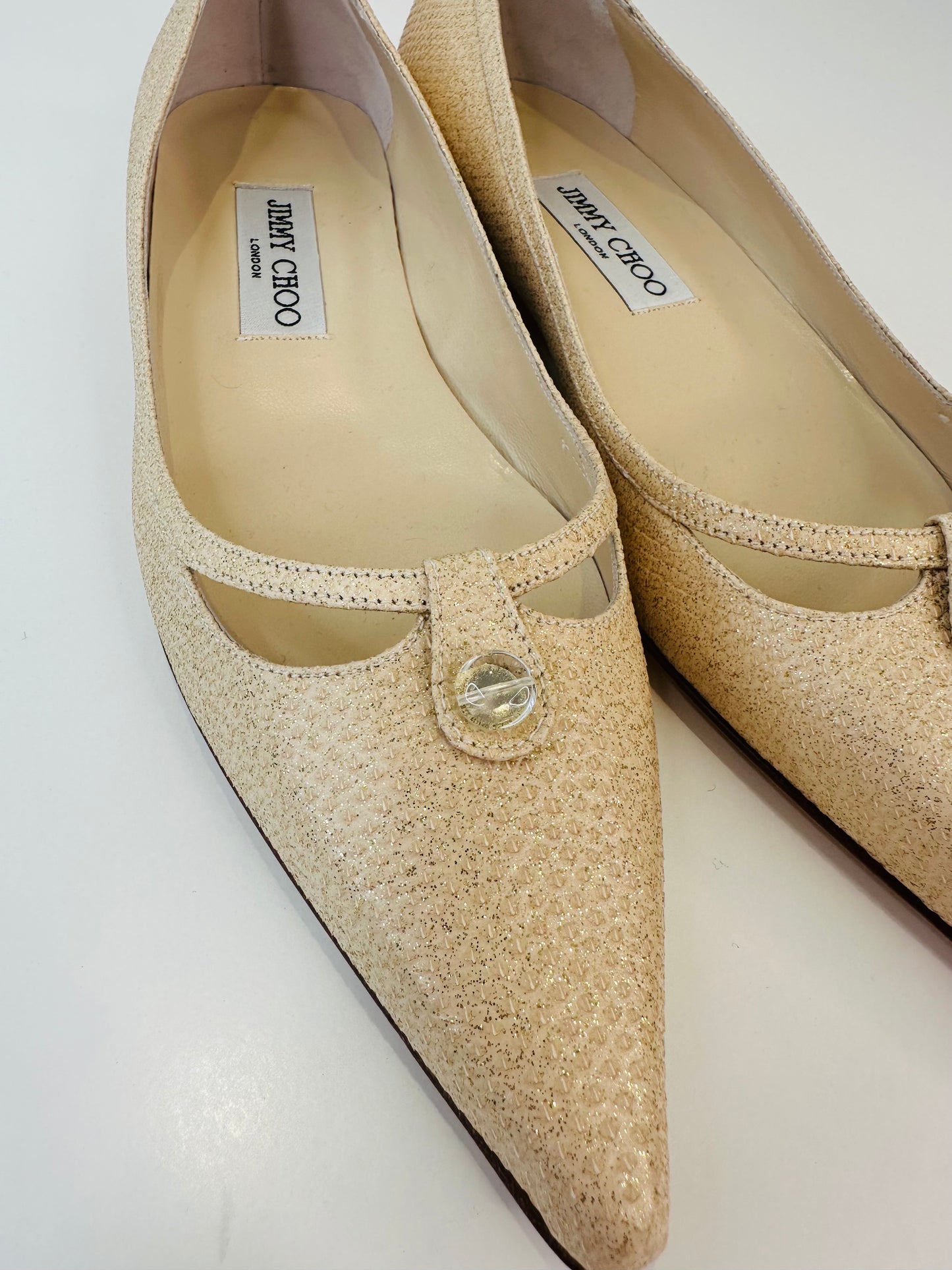 Auria Glitter Pumps - Size 38