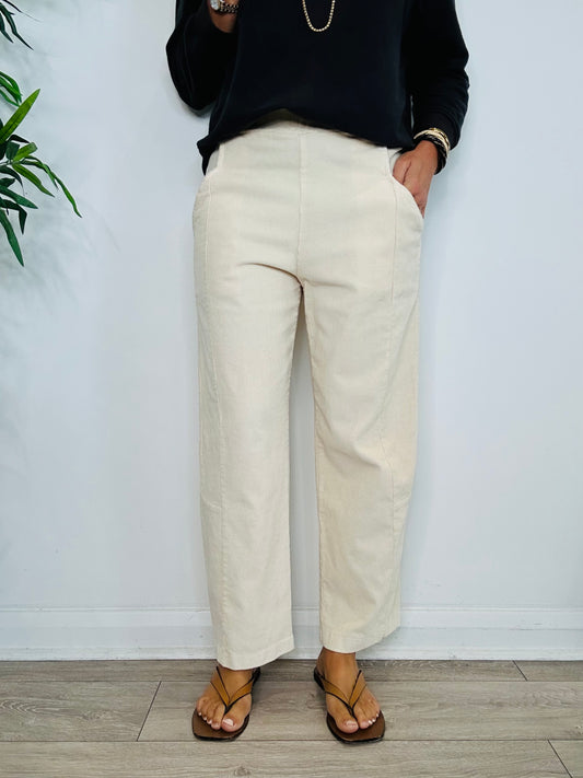Corduroy Trousers - Size 36