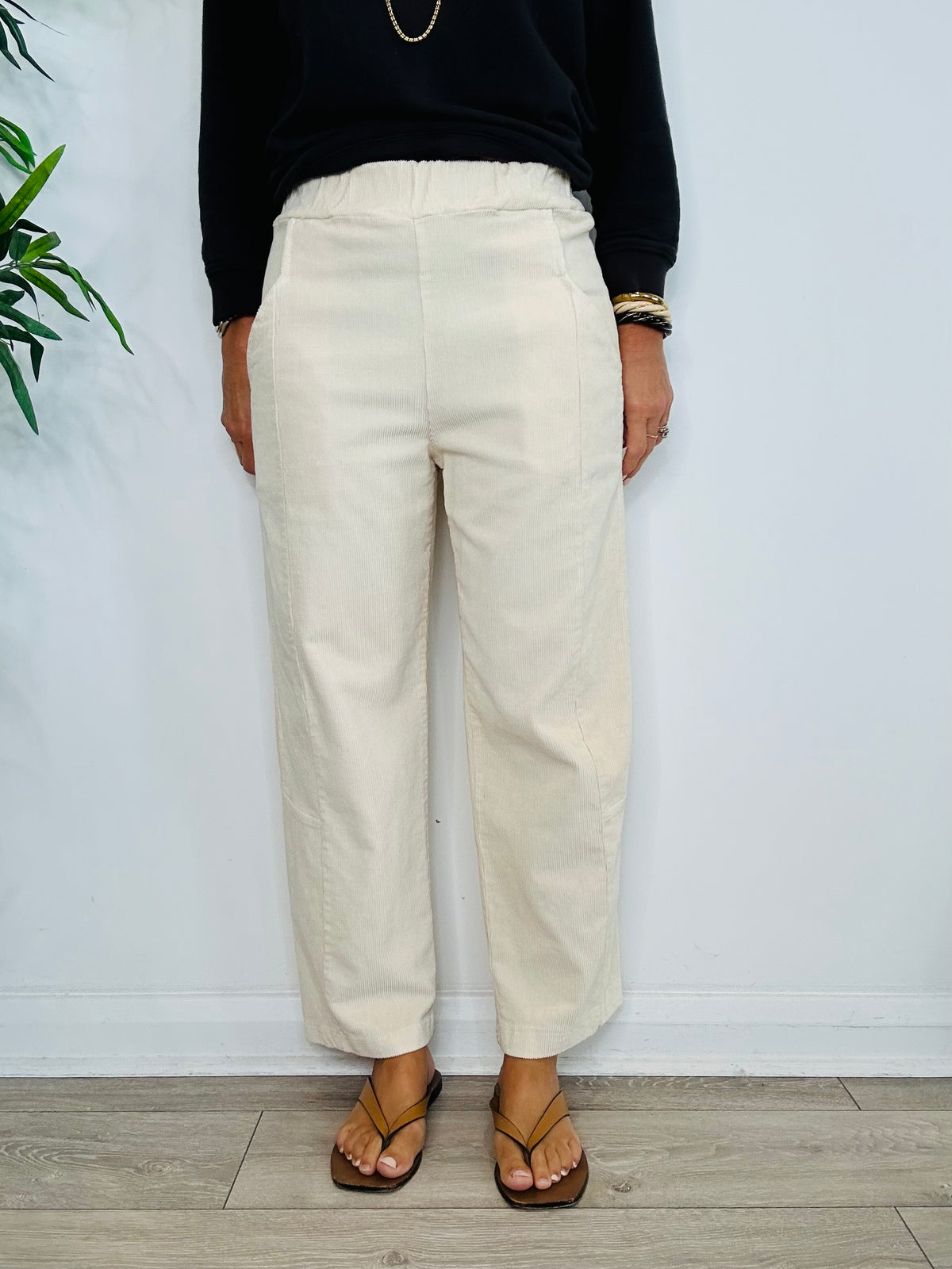 Corduroy Trousers - Size 36