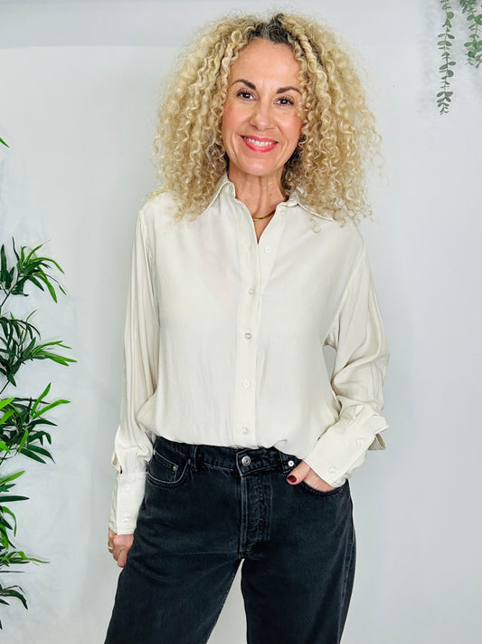 Silk Shirt - Size L
