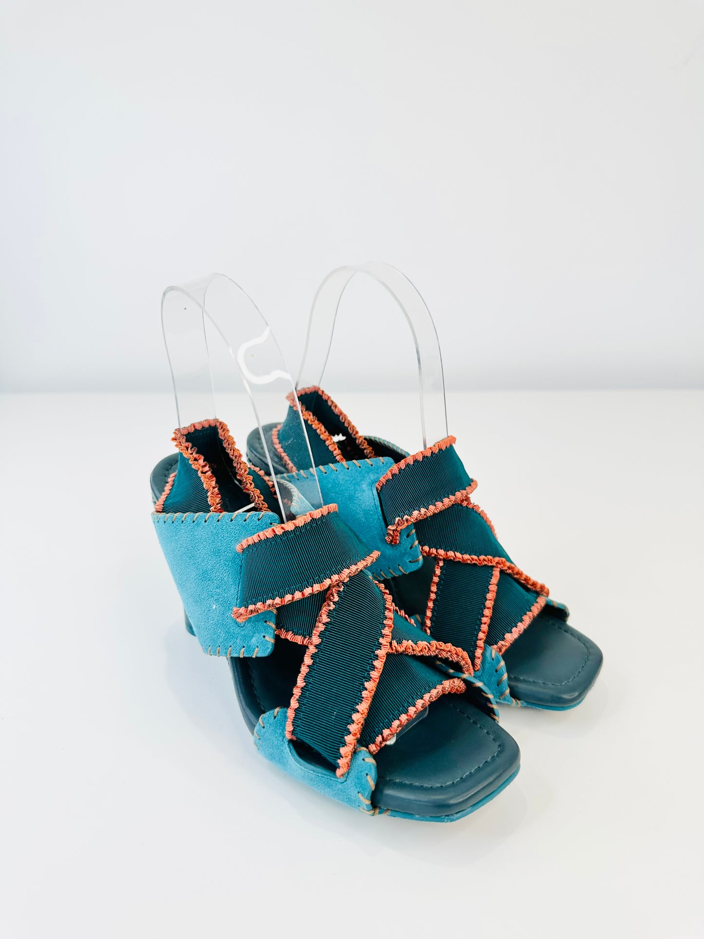 Suede Sandals - Size 37