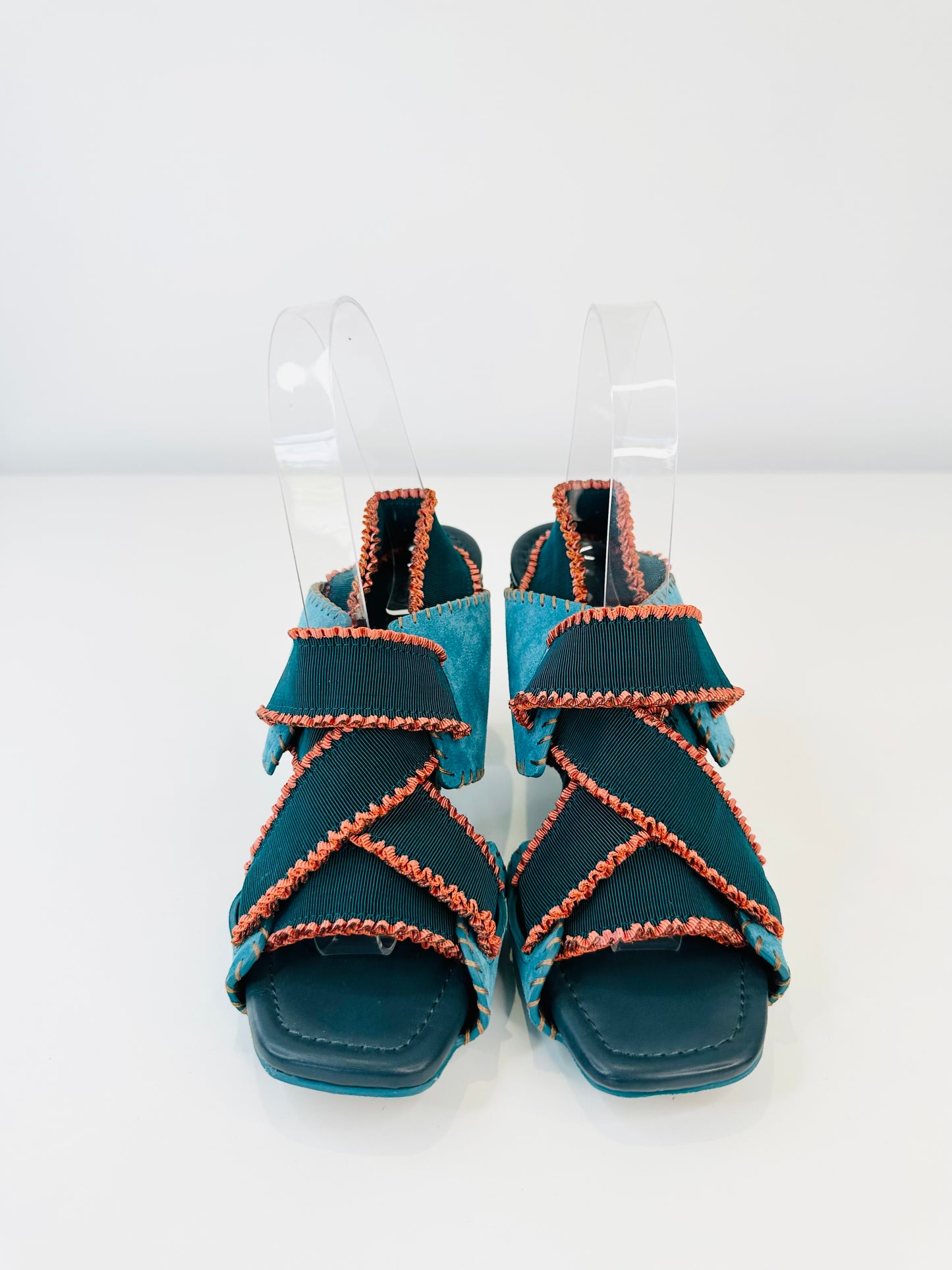 Suede Sandals - Size 37