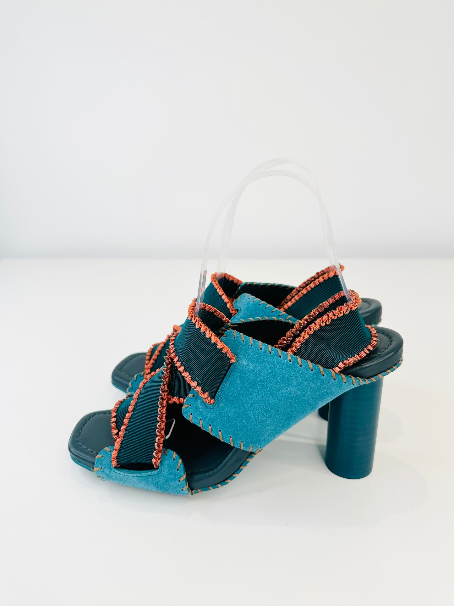 Suede Sandals - Size 37