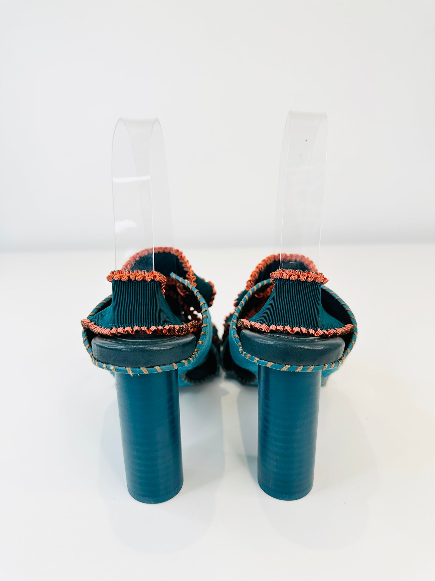 Suede Sandals - Size 37