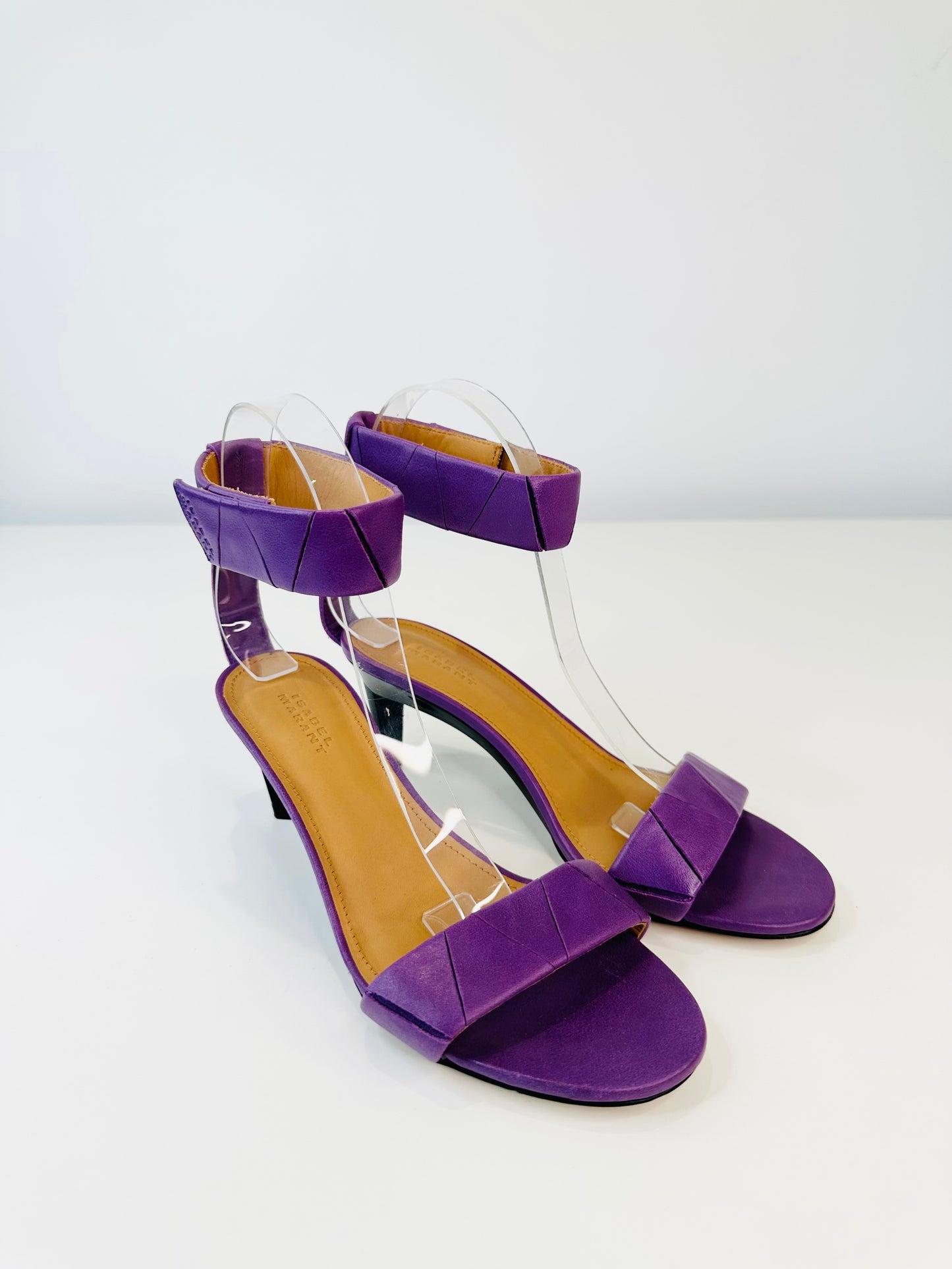 Leather Arely Sandals - Size 37