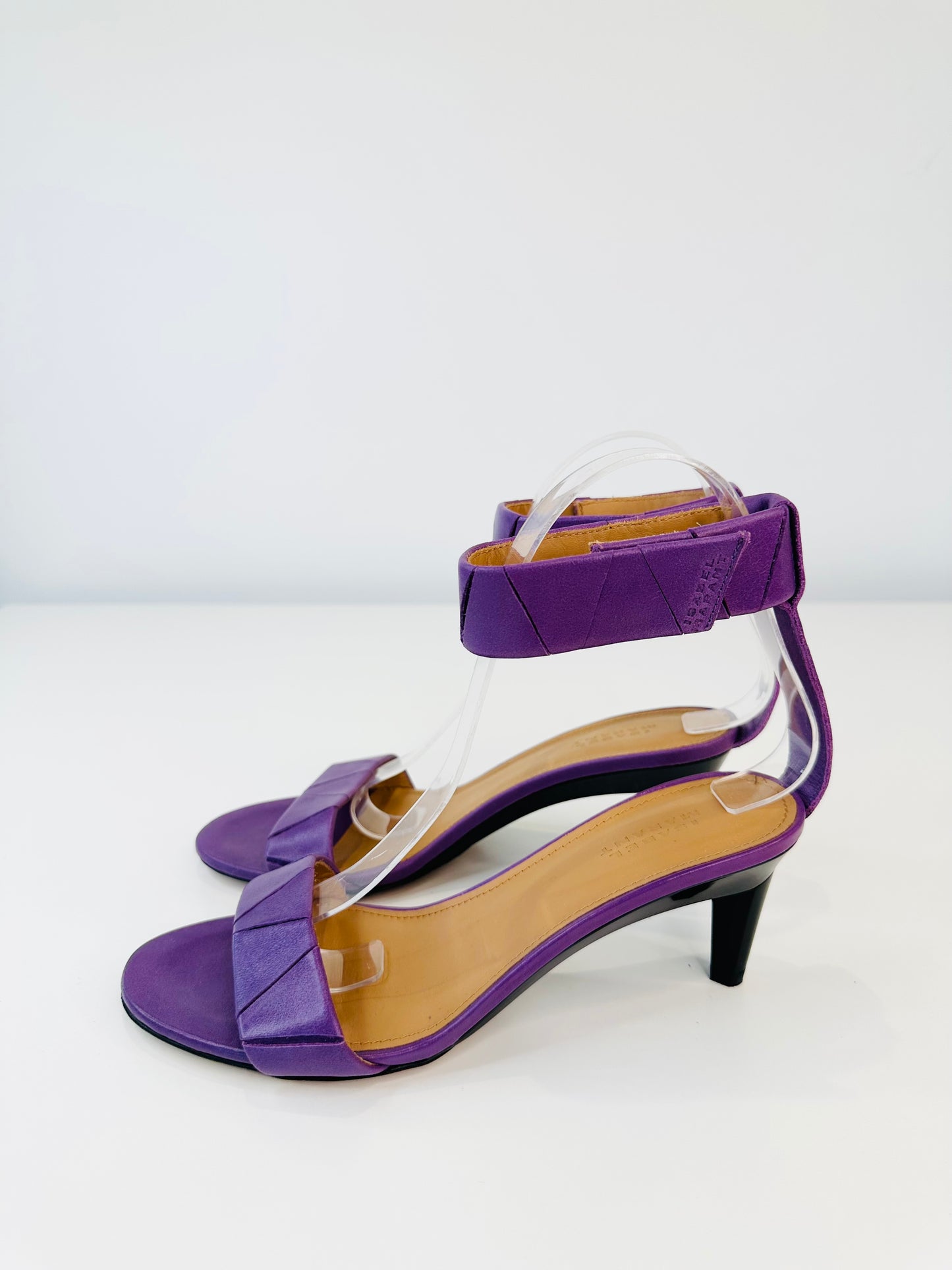 Leather Arely Sandals - Size 37