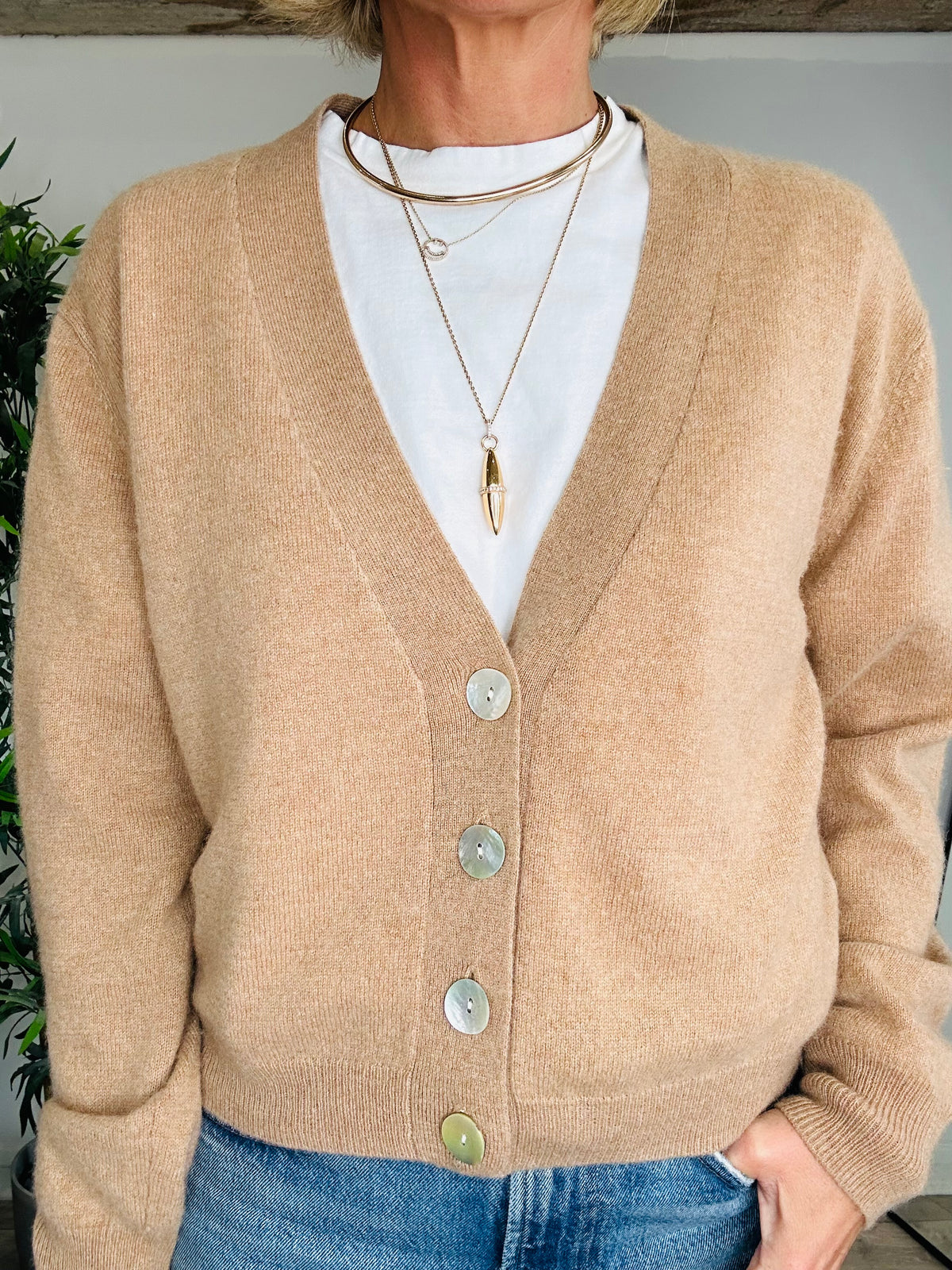 Cashmere Cardigan - Size 1