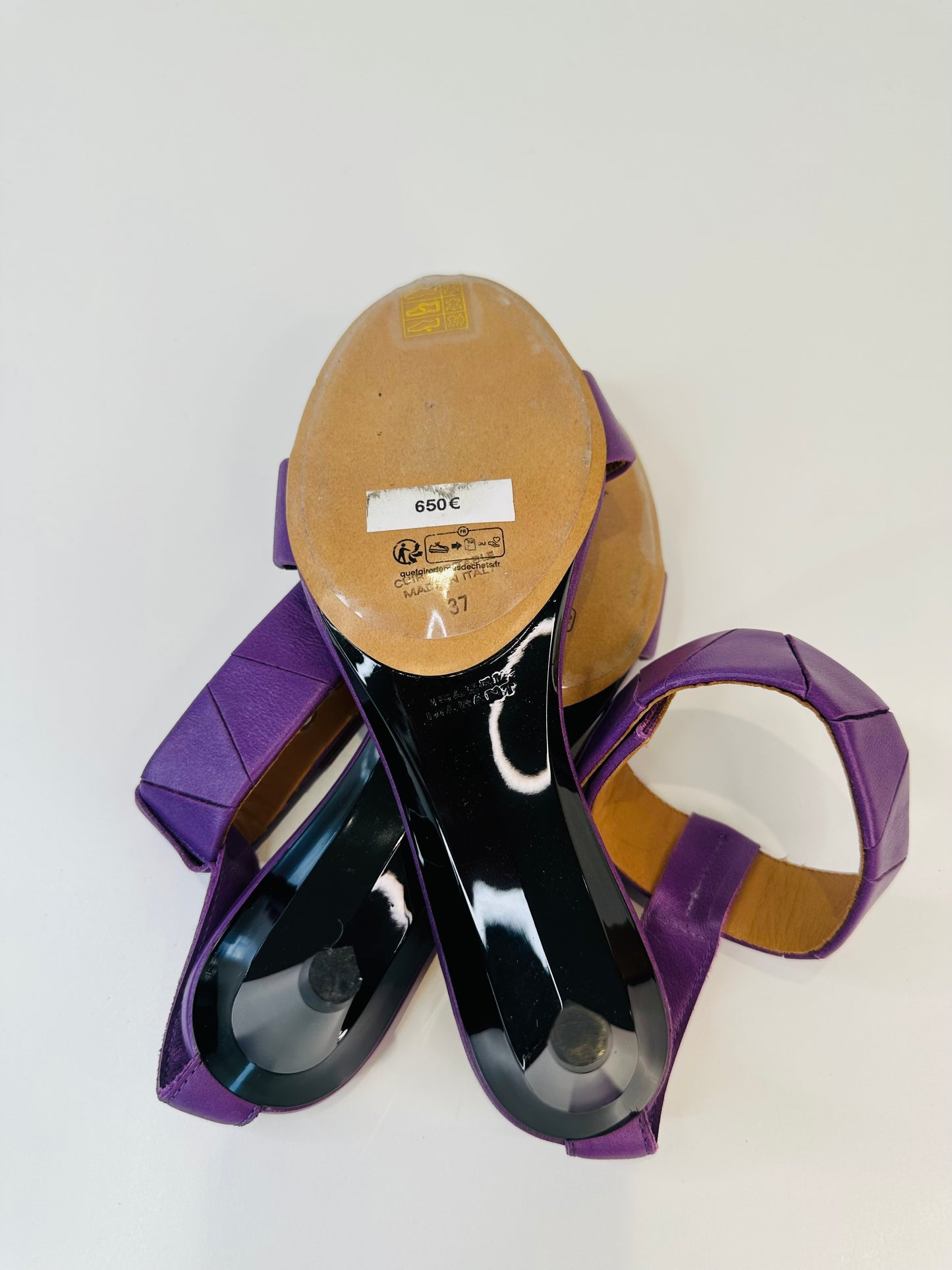 Leather Arely Sandals - Size 37