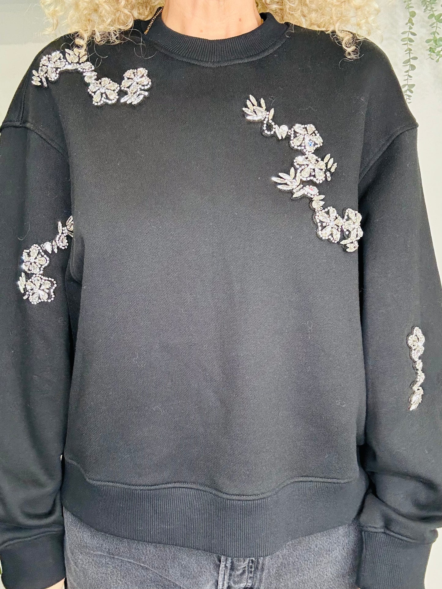 Embellished Sweatshirt - Size M
