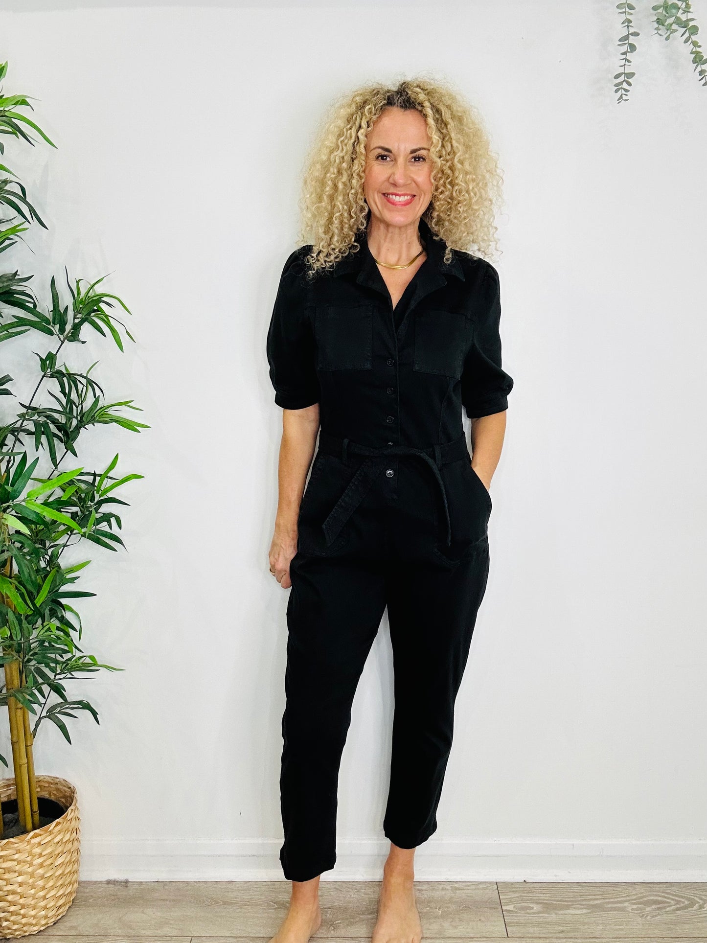 Denim Jumpsuit - Size 12