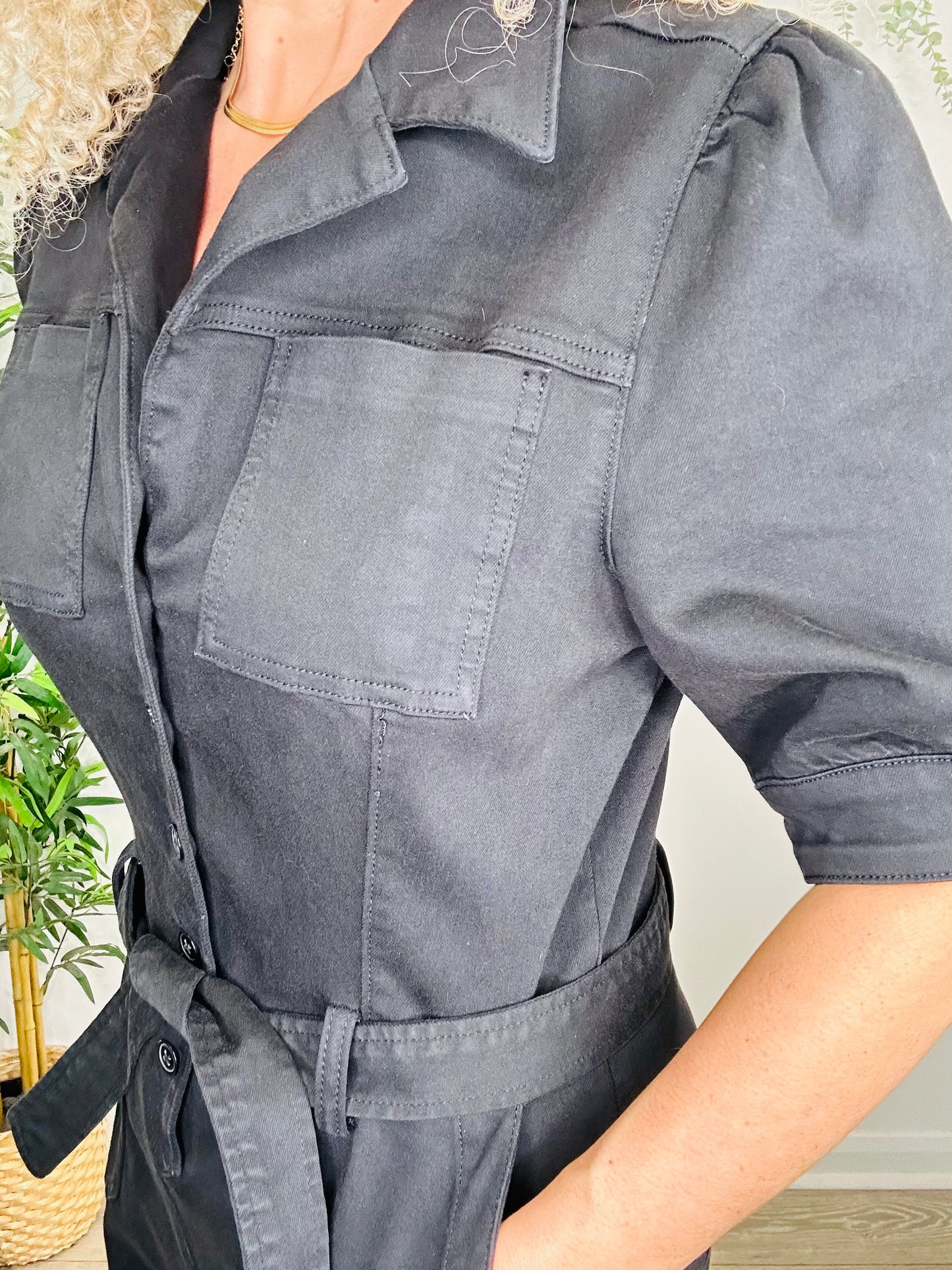 Denim Jumpsuit - Size 12