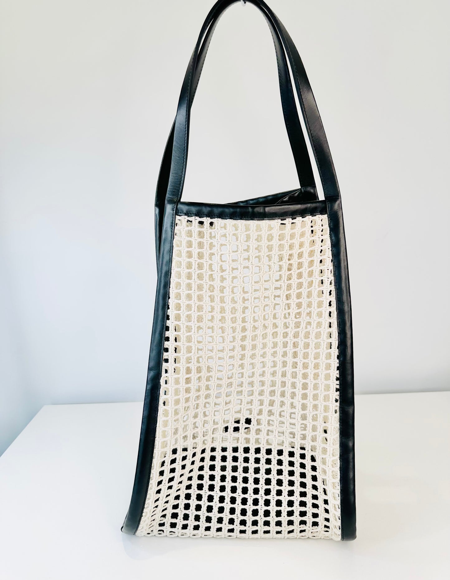 June Crochet Shopper Tote