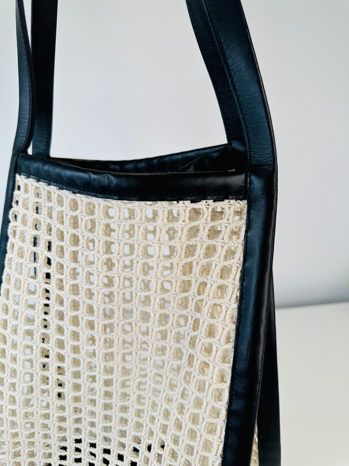 June Crochet Shopper Tote