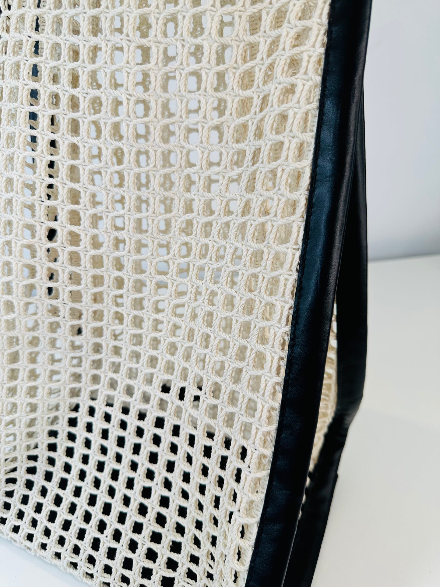 June Crochet Shopper Tote