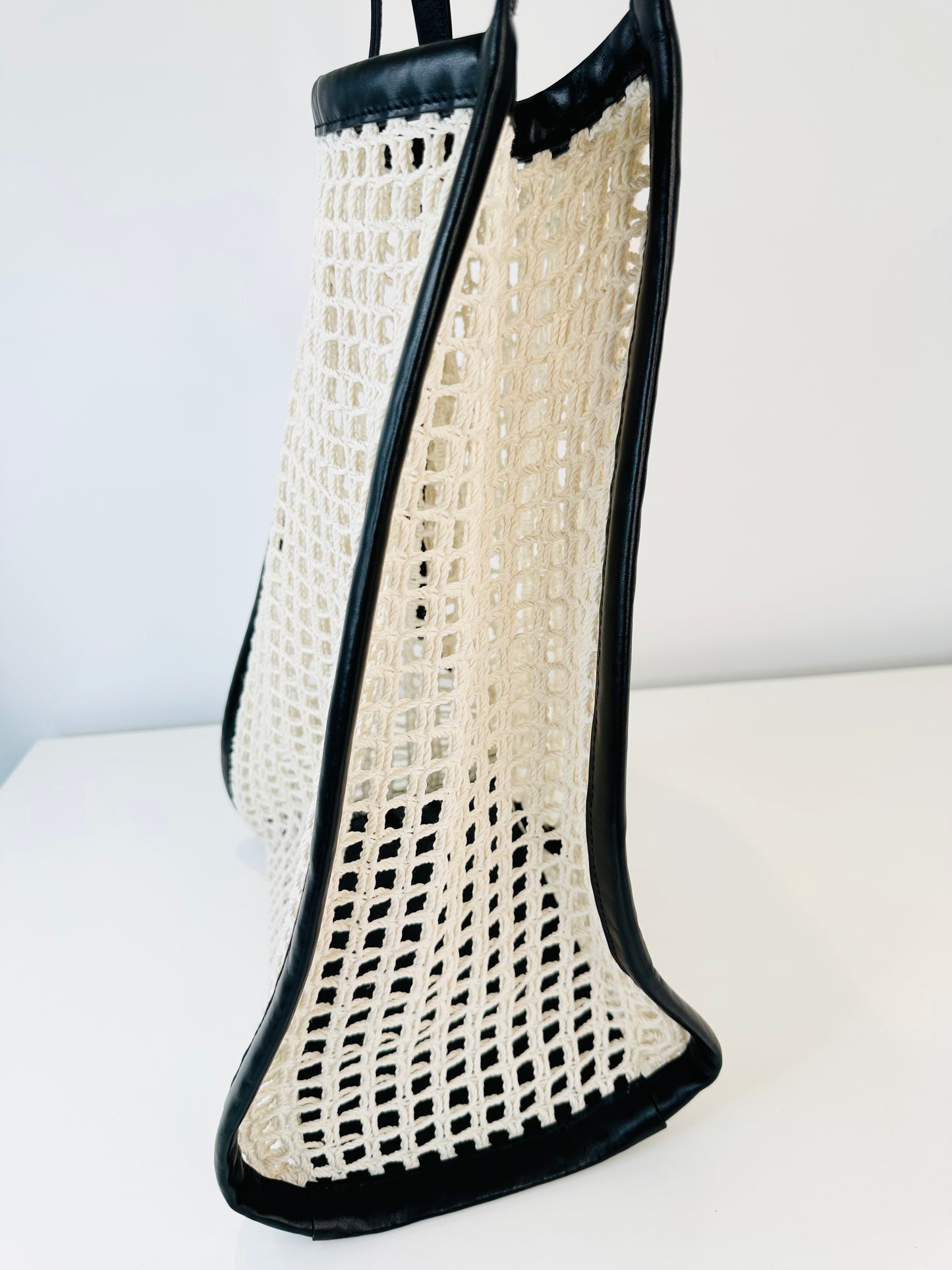 June Crochet Shopper Tote